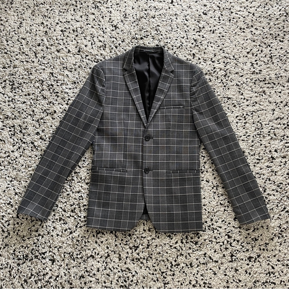 H&M Checkered Blazer